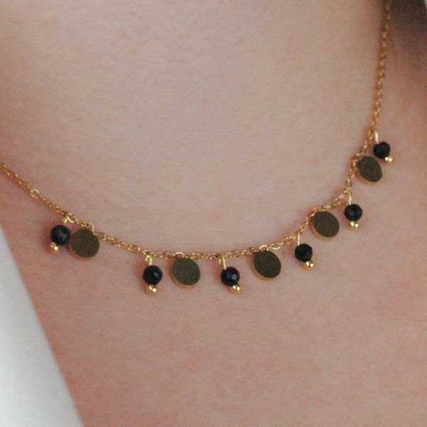 Collier en acier inoxydable Optimiste Éternel éclat