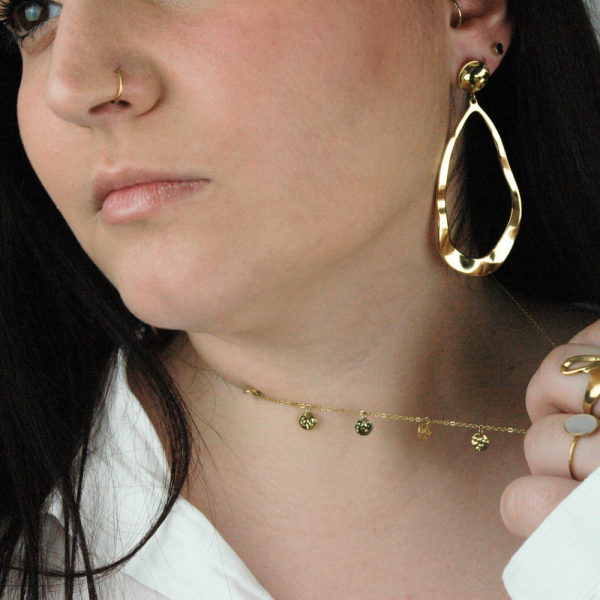 Collier en acier inoxydable Modeste Éternel éclat