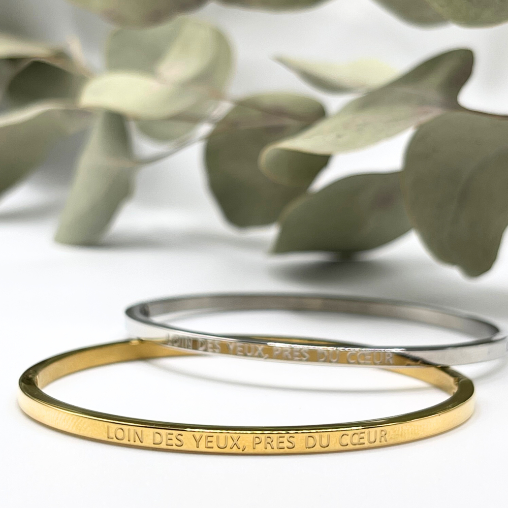 Bracelet en acier inoxydable Tendre - Éternel éclat