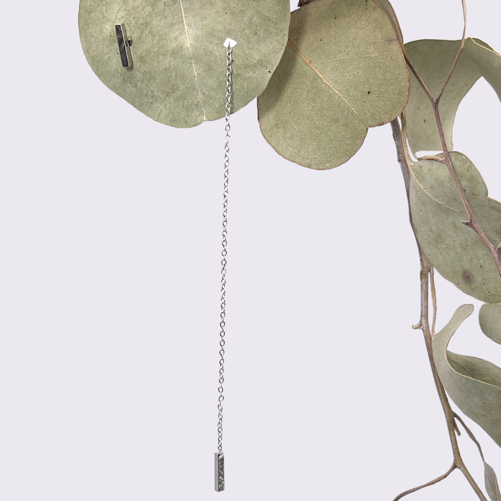 Boucles d'oreilles en acier inoxydable Audacieuse