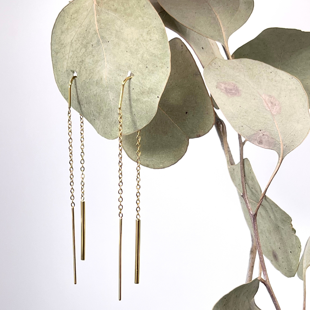 Boucles d'oreilles en acier inoxydable Attachante - Éternel éclat