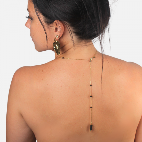 Collier de dos en acier inoxydable Éternel éclat