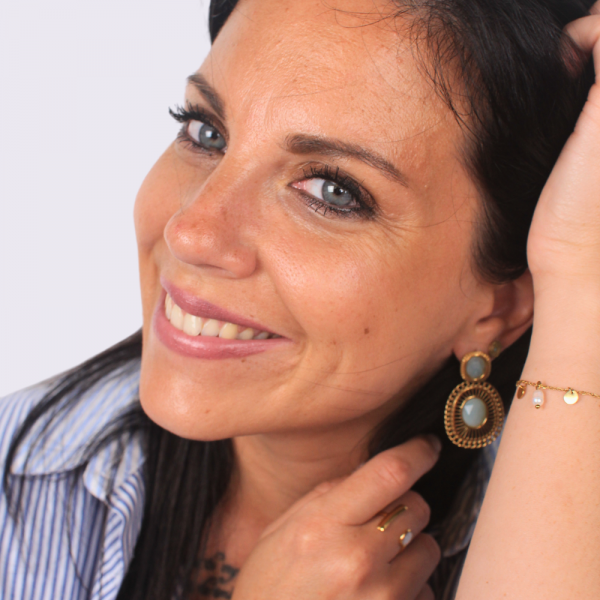 Boucles d'oreilles en acier inoxydable