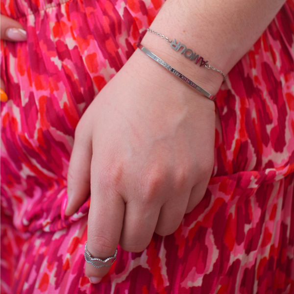 Bracelet en acier inoxydable Authentique - Éternel éclat