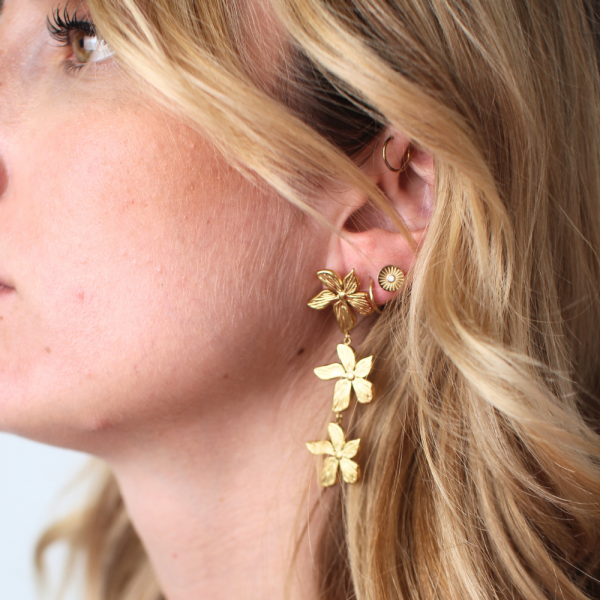 Boucles d'oreilles en acier inoxydable