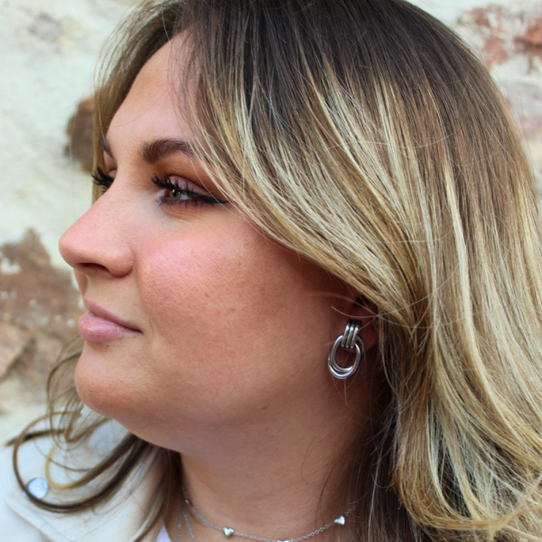Boucles d'oreilles Sincère en acier inoxydable
