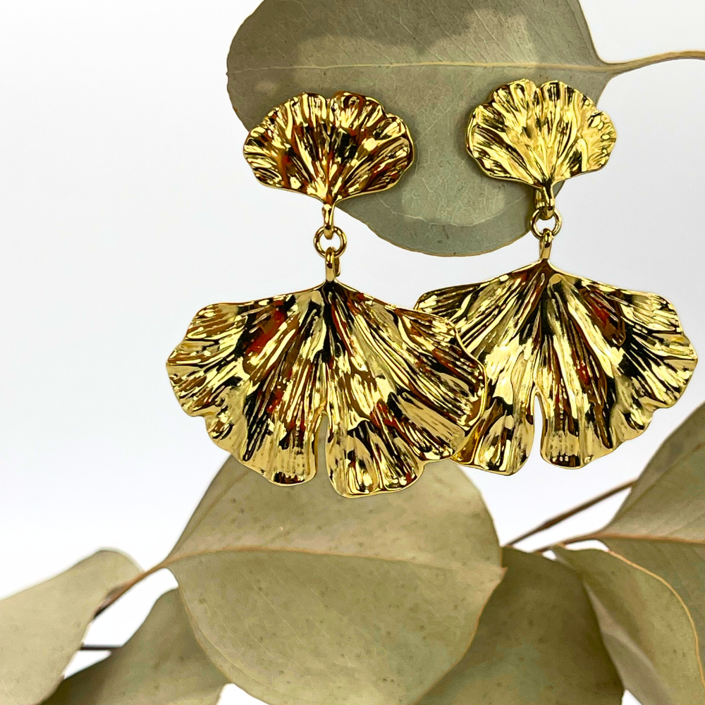 Boucles d'oreilles en acier inoxydable Insouciante