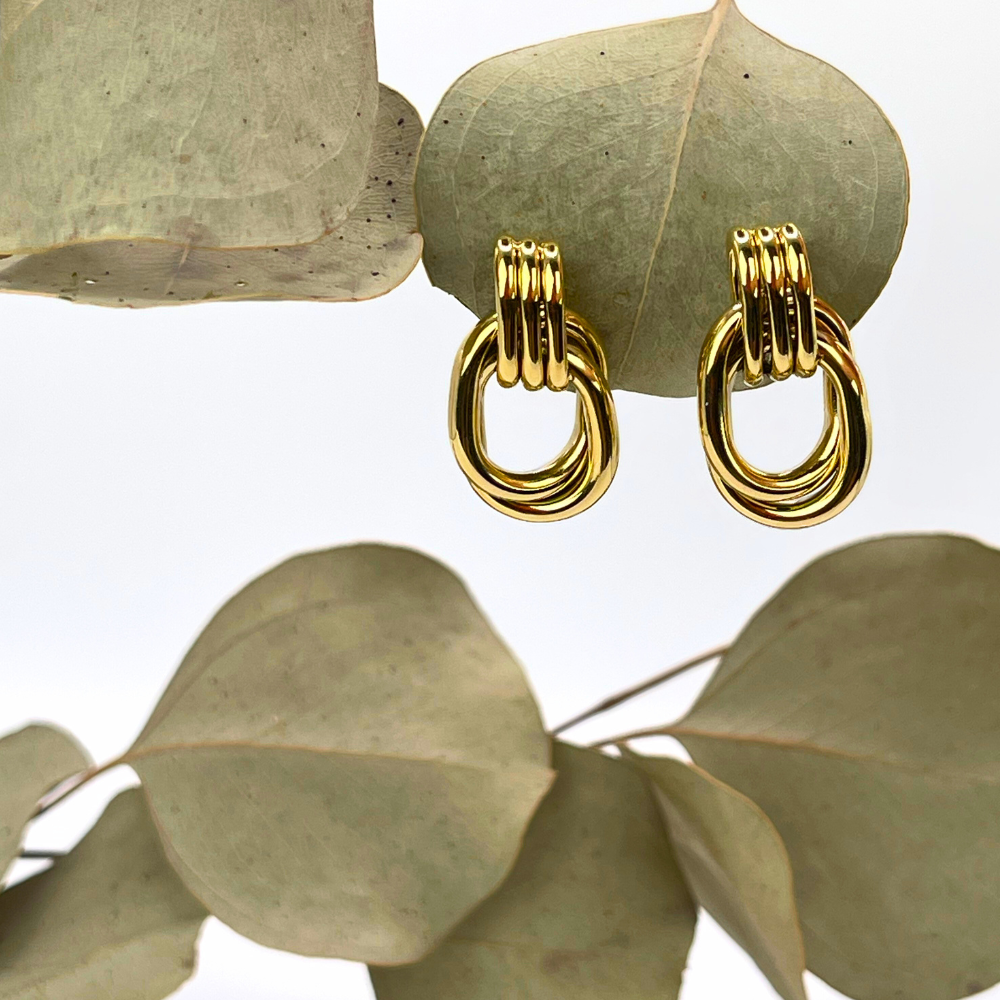 Boucles d'oreilles Sincère en acier inoxydable