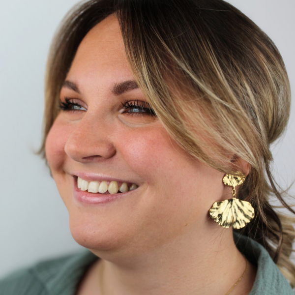 Boucles d'oreilles en acier inoxydable Insouciante