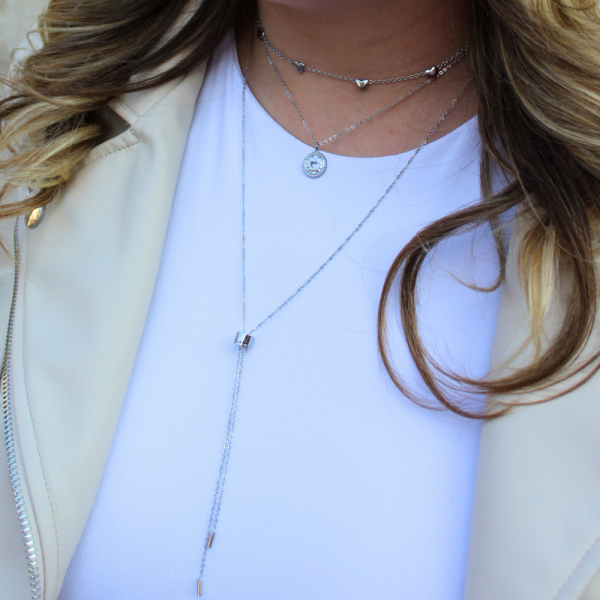 Collier en acier inoxydable Agréable
