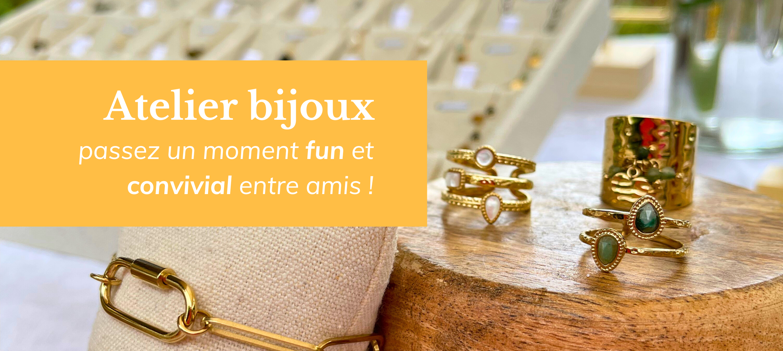 Lire la suite à propos de l’article C’est quoi un atelier bijoux Éternel éclat ?