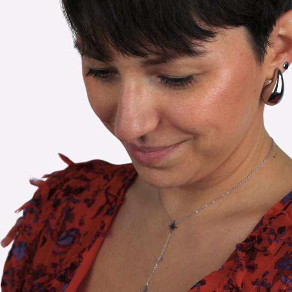 Boucles d'oreilles Perspicace argentées