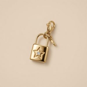 Charm – cadenas et clé