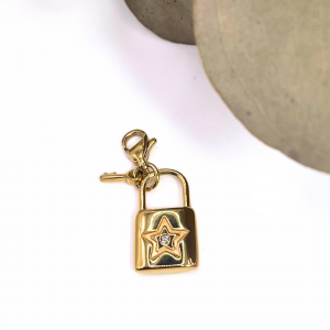 Charm – cadenas et clé