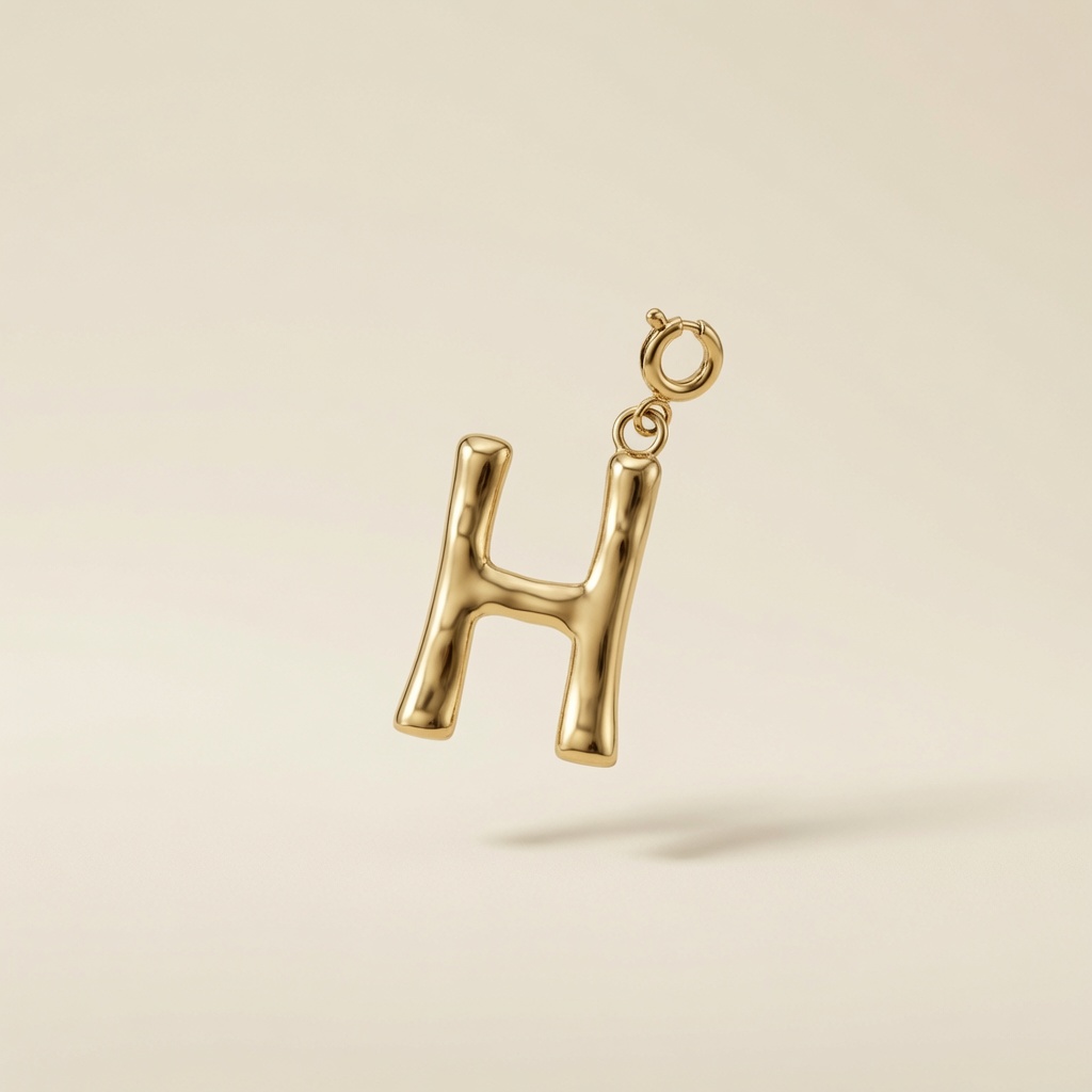 Charm - lettre alphabétique frappée – Image 8