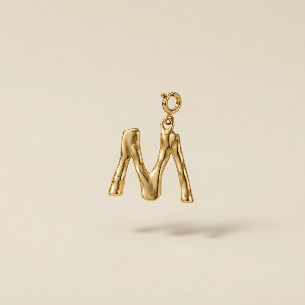 Charm - lettre alphabétique frappée – Image 13