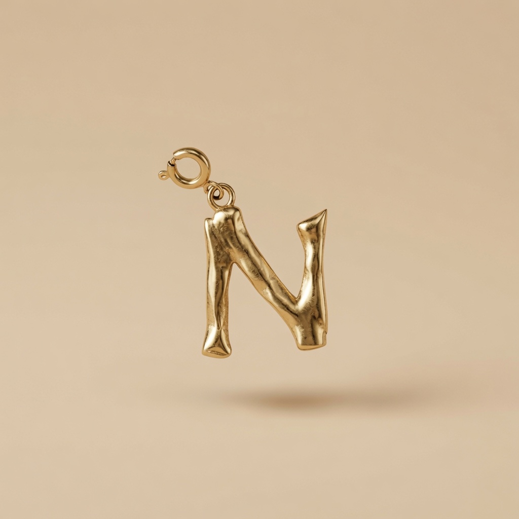 Charm - lettre alphabétique frappée – Image 14