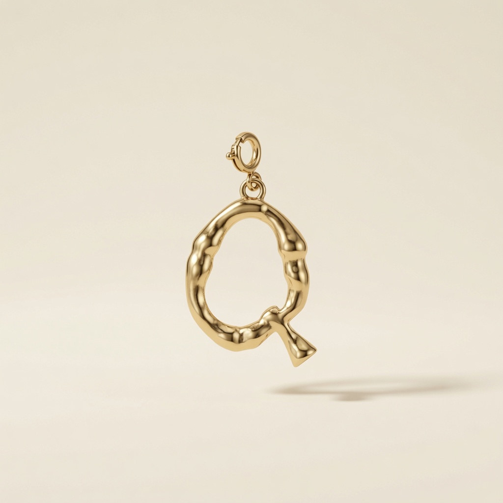 Charm - lettre alphabétique frappée – Image 17