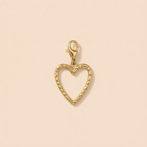 Charm – coeur ajouré