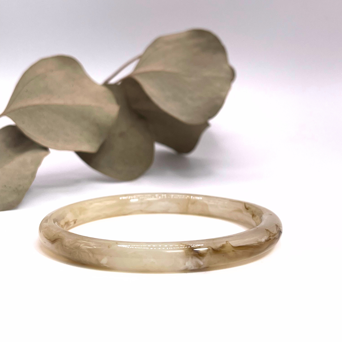 Jonc beige Élégant