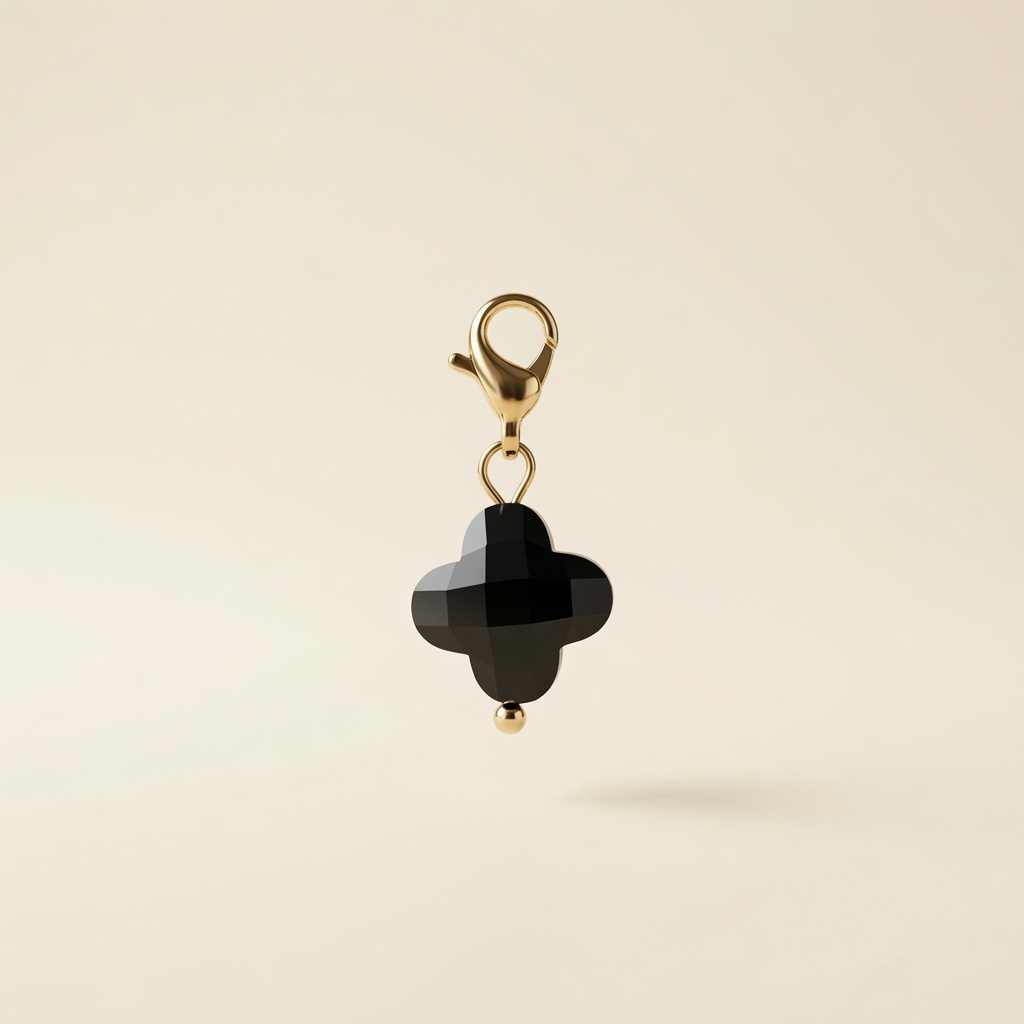 Charm - pierre naturelle fleur – Image 9