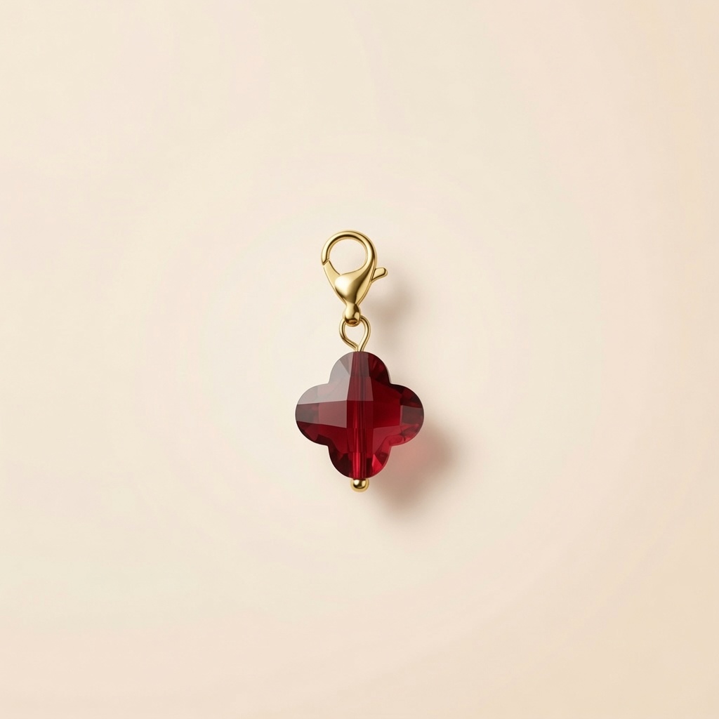 Charm - pierre naturelle fleur – Image 7