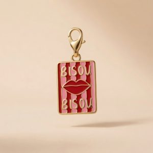 Charm – pendentif “bisou bisou”